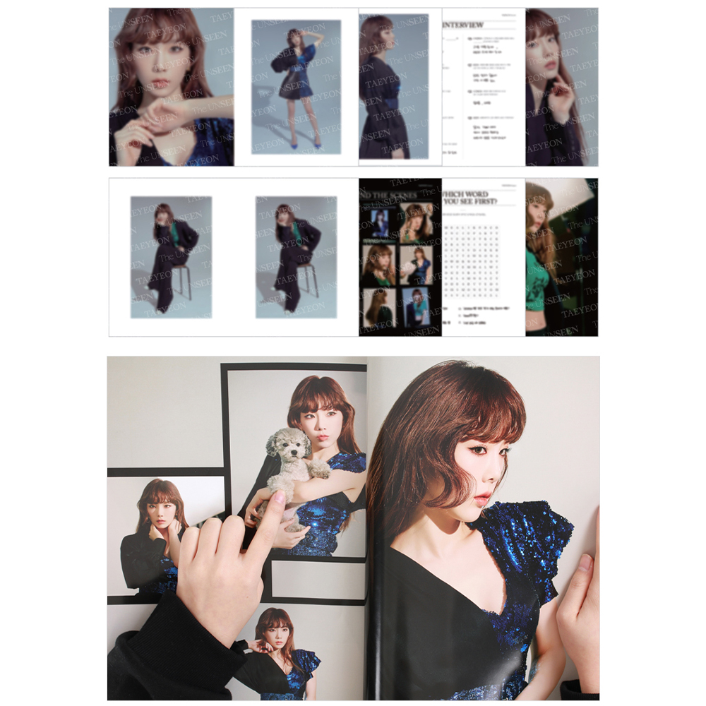 TAEYEON 'THE UNSEEN' CONCERT MD - CONCERT BROCHURE